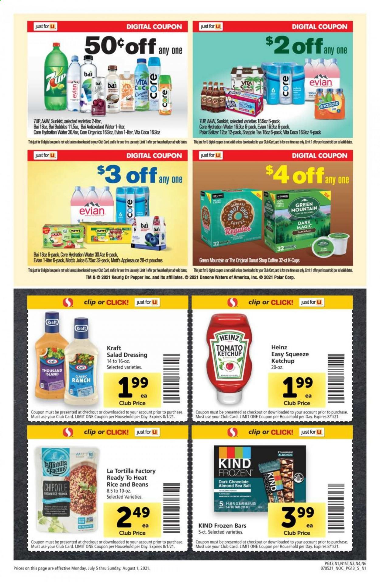 Safeway (AZ, CA, CO, HI, MD, NE, OR, VA, WA) Weekly Ad Flyer July 5 to August 1