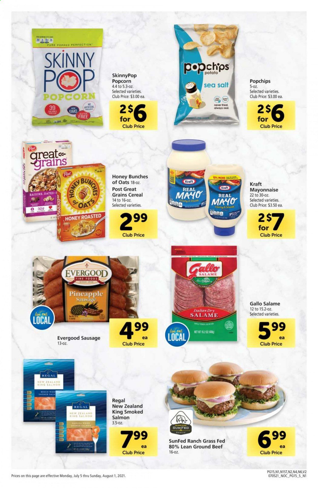 Safeway (AZ, CA, CO, HI, MD, NE, OR, VA, WA) Weekly Ad Flyer July 5 to August 1