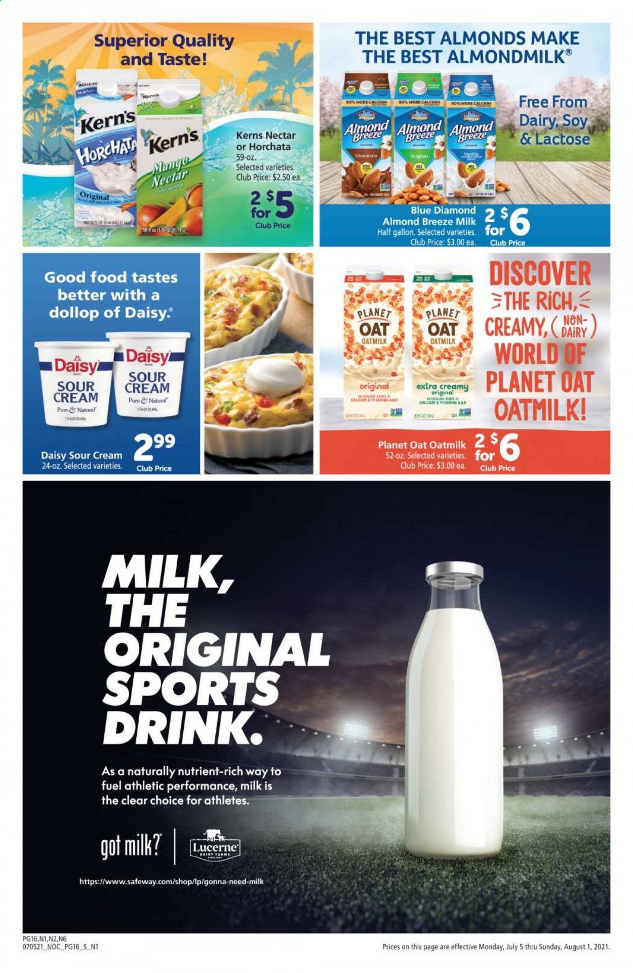 Safeway (AZ, CA, CO, HI, MD, NE, OR, VA, WA) Weekly Ad Flyer July 5 to August 1