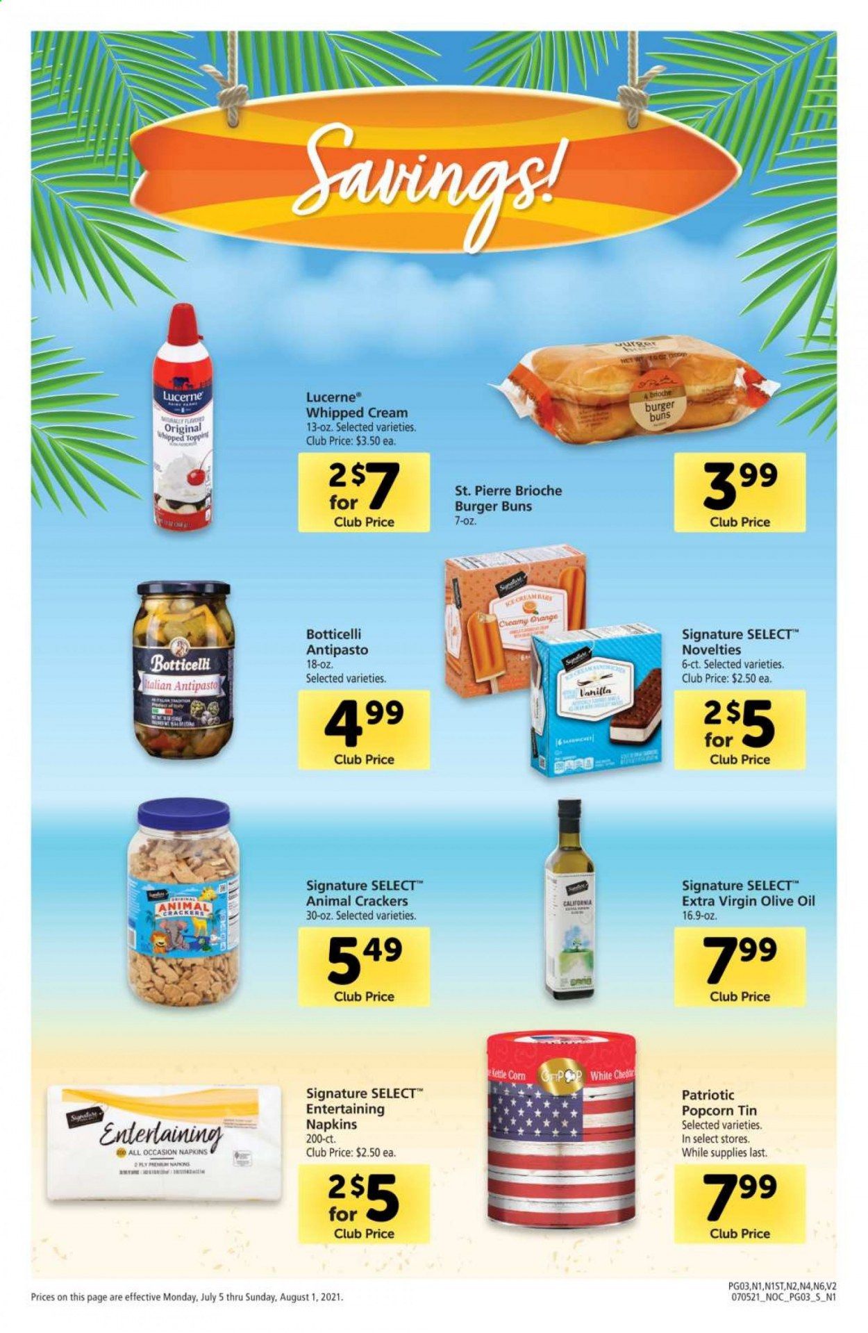 Safeway (AZ, CA, CO, HI, MD, NE, OR, VA, WA) Weekly Ad Flyer July 5 to August 1