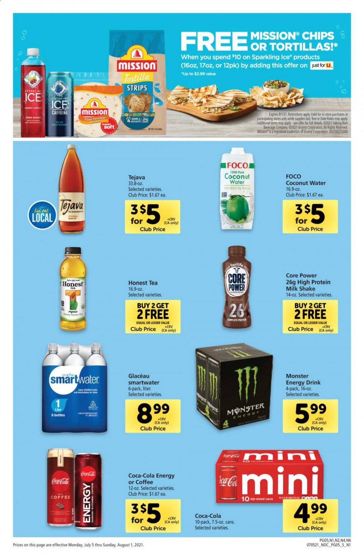 Safeway (AZ, CA, CO, HI, MD, NE, OR, VA, WA) Weekly Ad Flyer July 5 to August 1