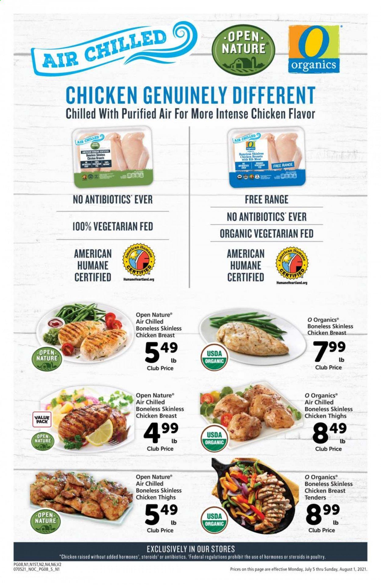 Safeway (AZ, CA, CO, HI, MD, NE, OR, VA, WA) Weekly Ad Flyer July 5 to August 1
