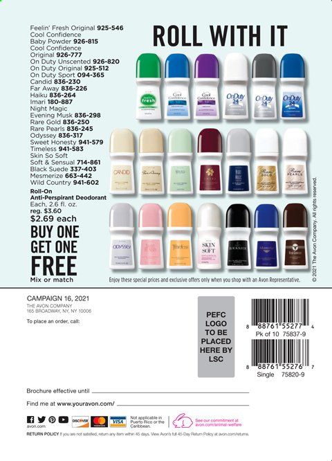 Avon Weekly Ad Flyer July 6 to July 19