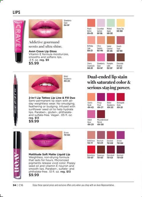 Avon Weekly Ad Flyer July 6 to July 19