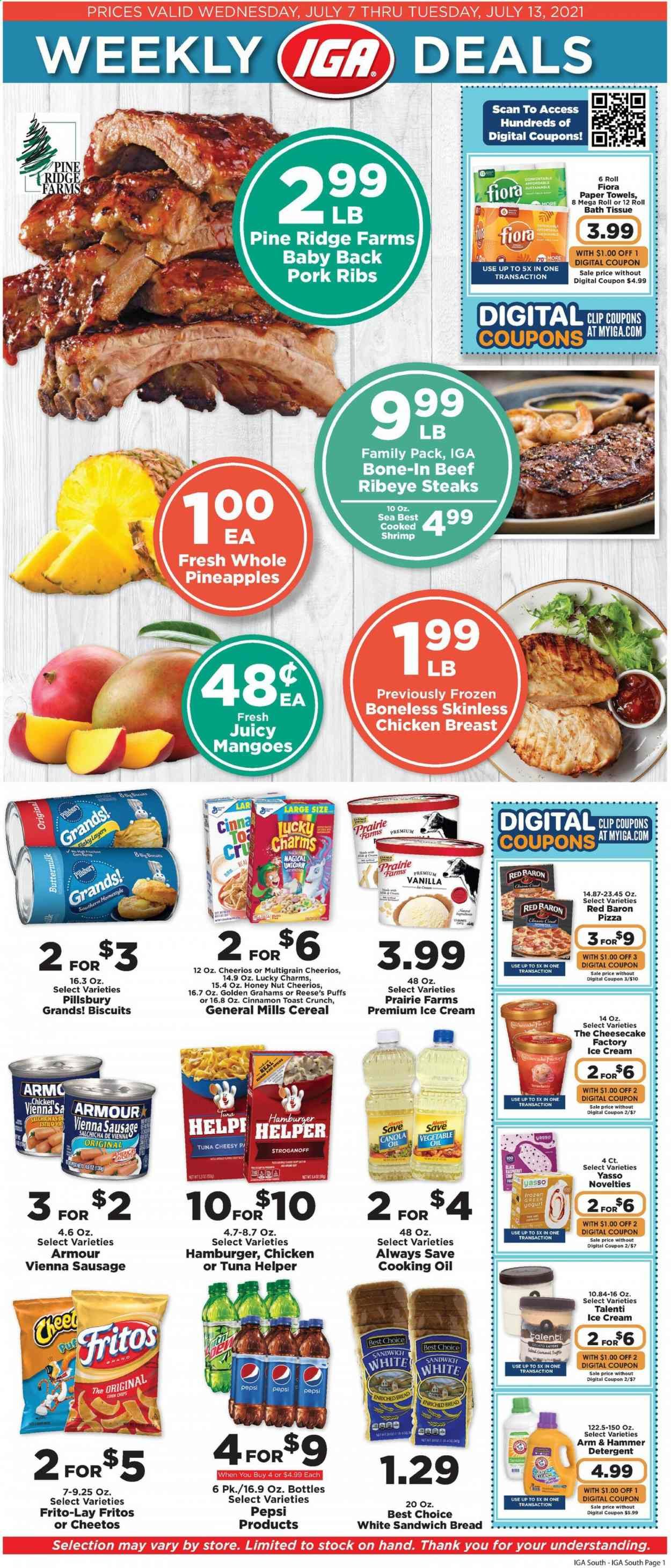IGA Weekly Ad Flyer July 7 to July 13