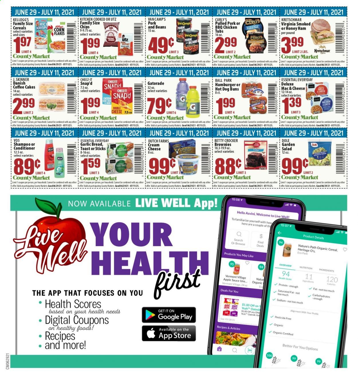 County Market (IL, IN, MO) Weekly Ad Flyer June 29 to July 25