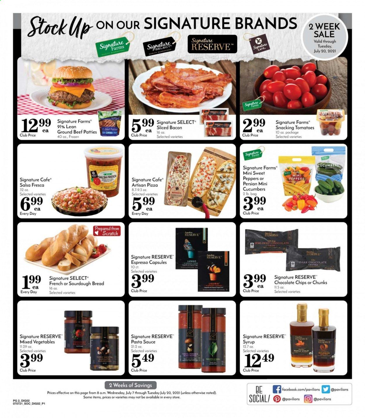 Pavilions (CA) Weekly Ad Flyer July 7 to July 13