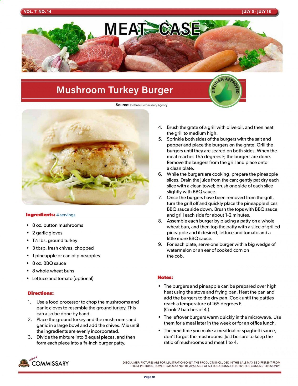 Commissary Weekly Ad Flyer July 5 to July 18