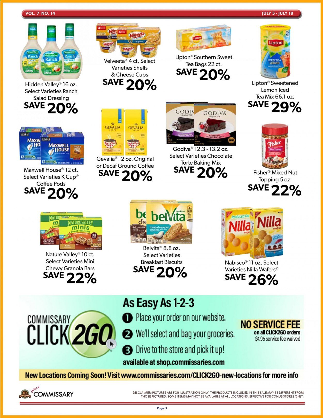 Commissary Weekly Ad Flyer July 5 to July 18