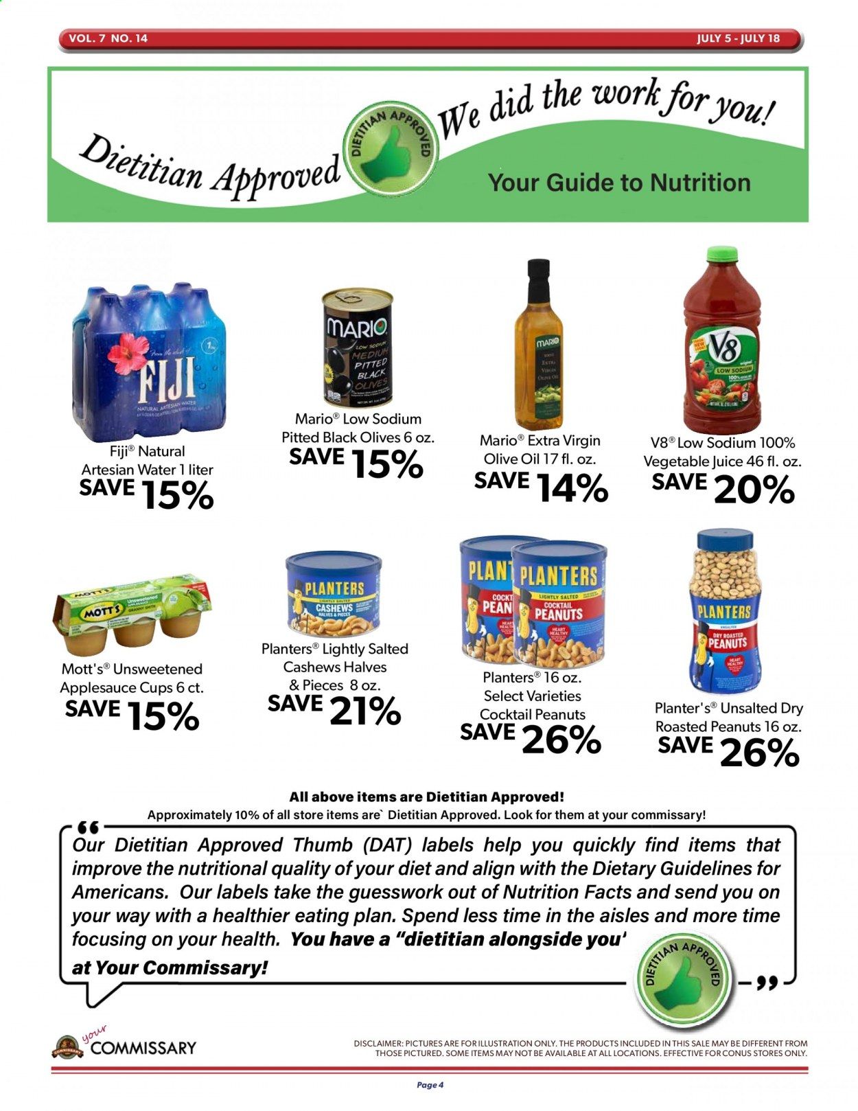 Commissary Weekly Ad Flyer July 5 to July 18