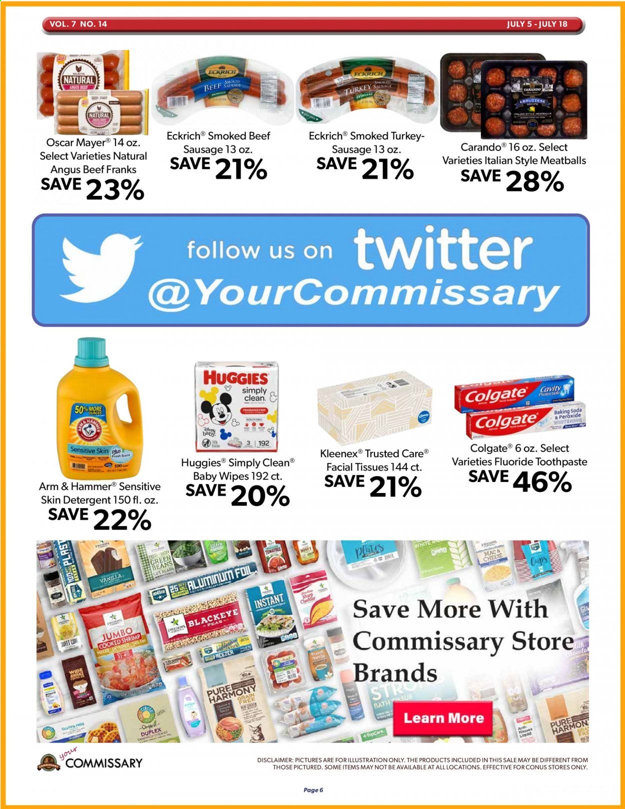 Commissary Weekly Ad Flyer July 5 to July 18