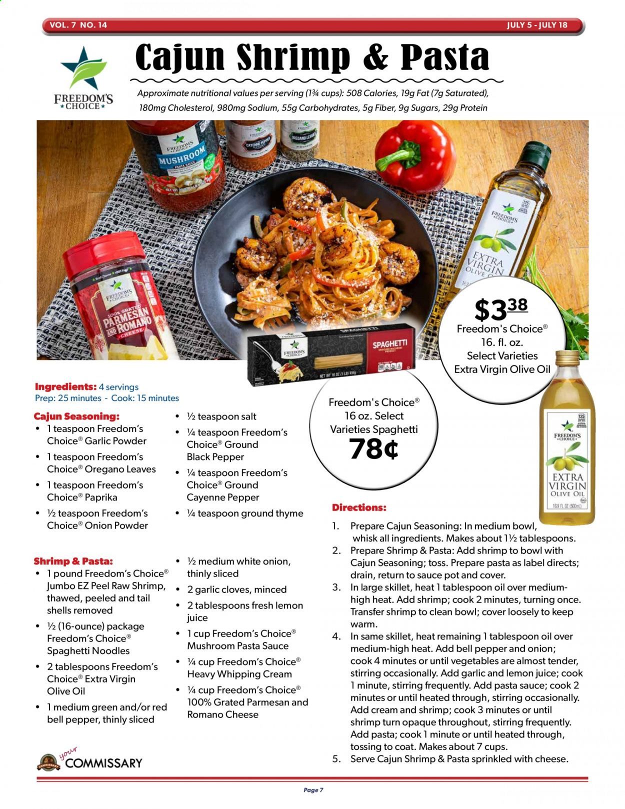 Commissary Weekly Ad Flyer July 5 to July 18