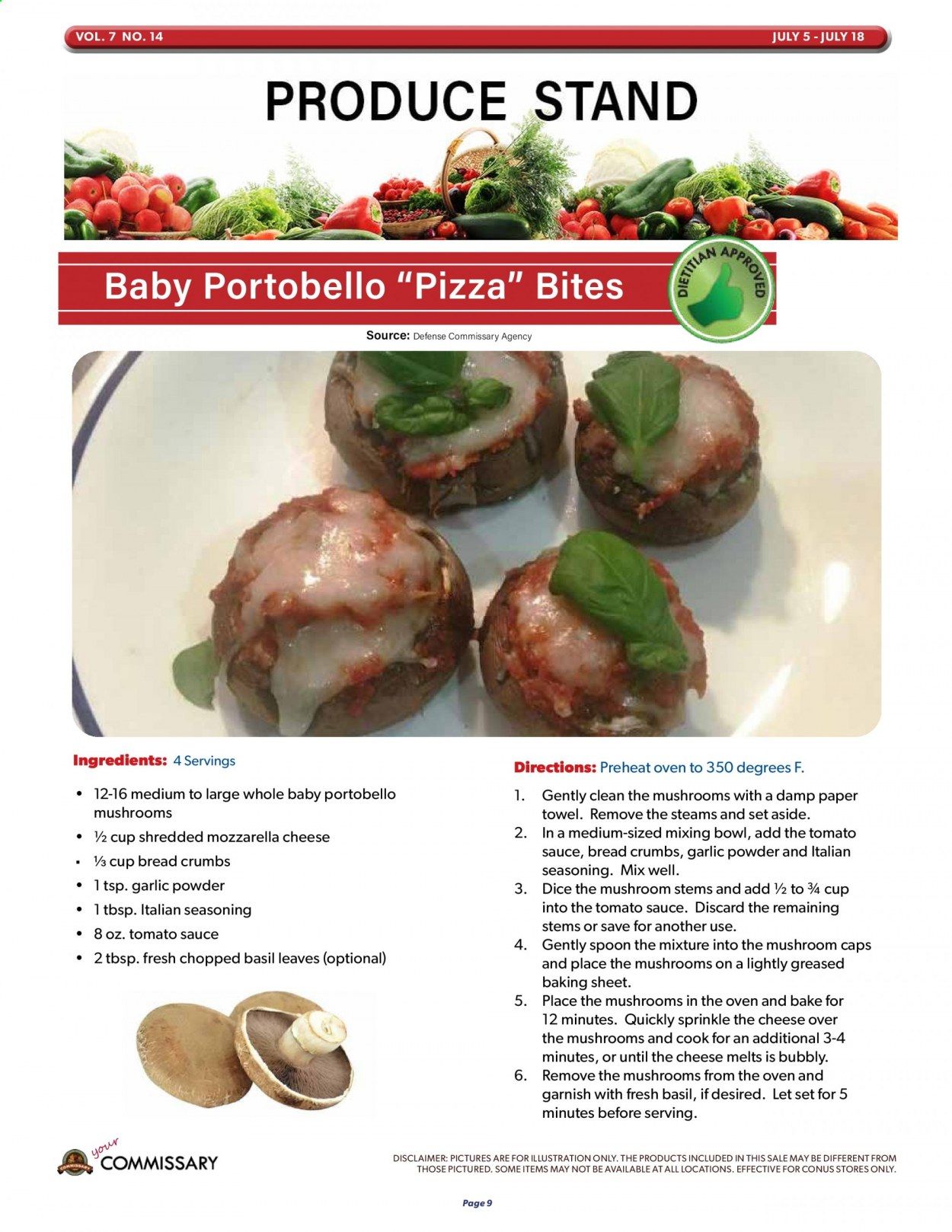 Commissary Weekly Ad Flyer July 5 to July 18