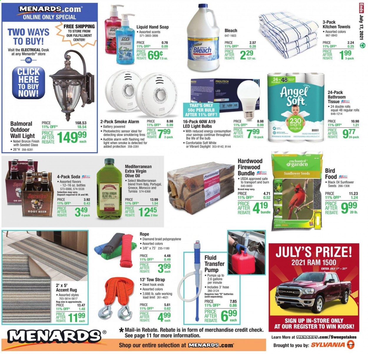 Menards Weekly Ad Flyer July 7 to July 17