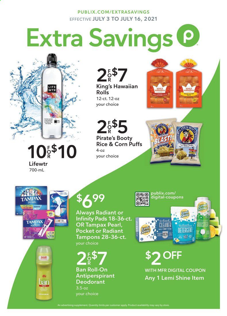 Publix (AL, FL, GA, NC, SC, TN) Weekly Ad Flyer July 3 to July 16
