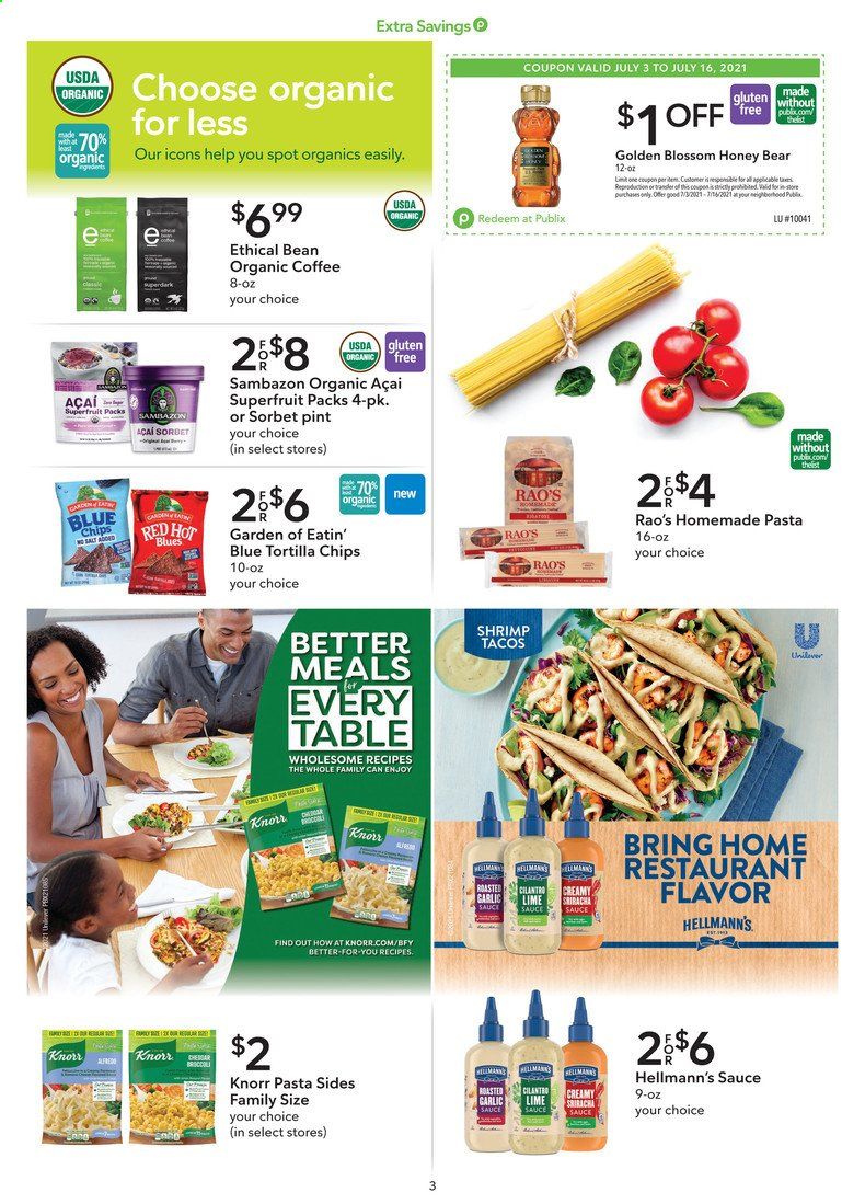 Publix (AL, FL, GA, NC, SC, TN) Weekly Ad Flyer July 3 to July 16