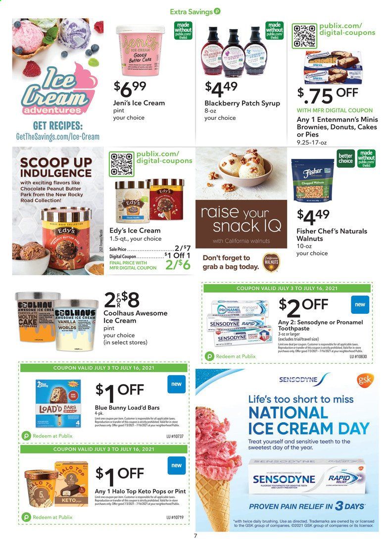 Publix (AL, FL, GA, NC, SC, TN) Weekly Ad Flyer July 3 to July 16