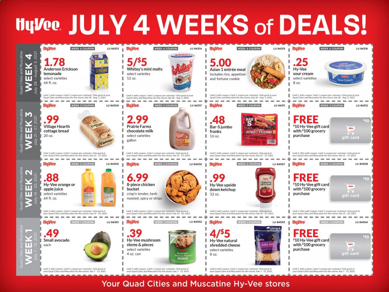 Hy-Vee (IA, IL, MN, MO, SD) Weekly Ad Flyer July 7 to July 14