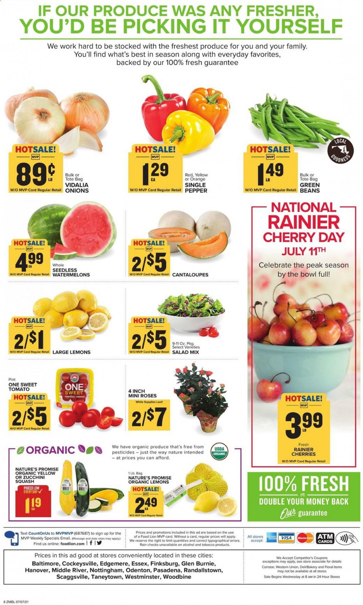 Food Lion (MD) Weekly Ad Flyer July 7 to July 13