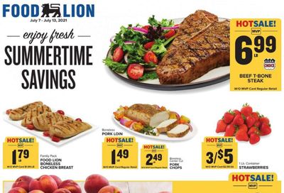 Food Lion (VA) Weekly Ad Flyer July 7 to July 13
