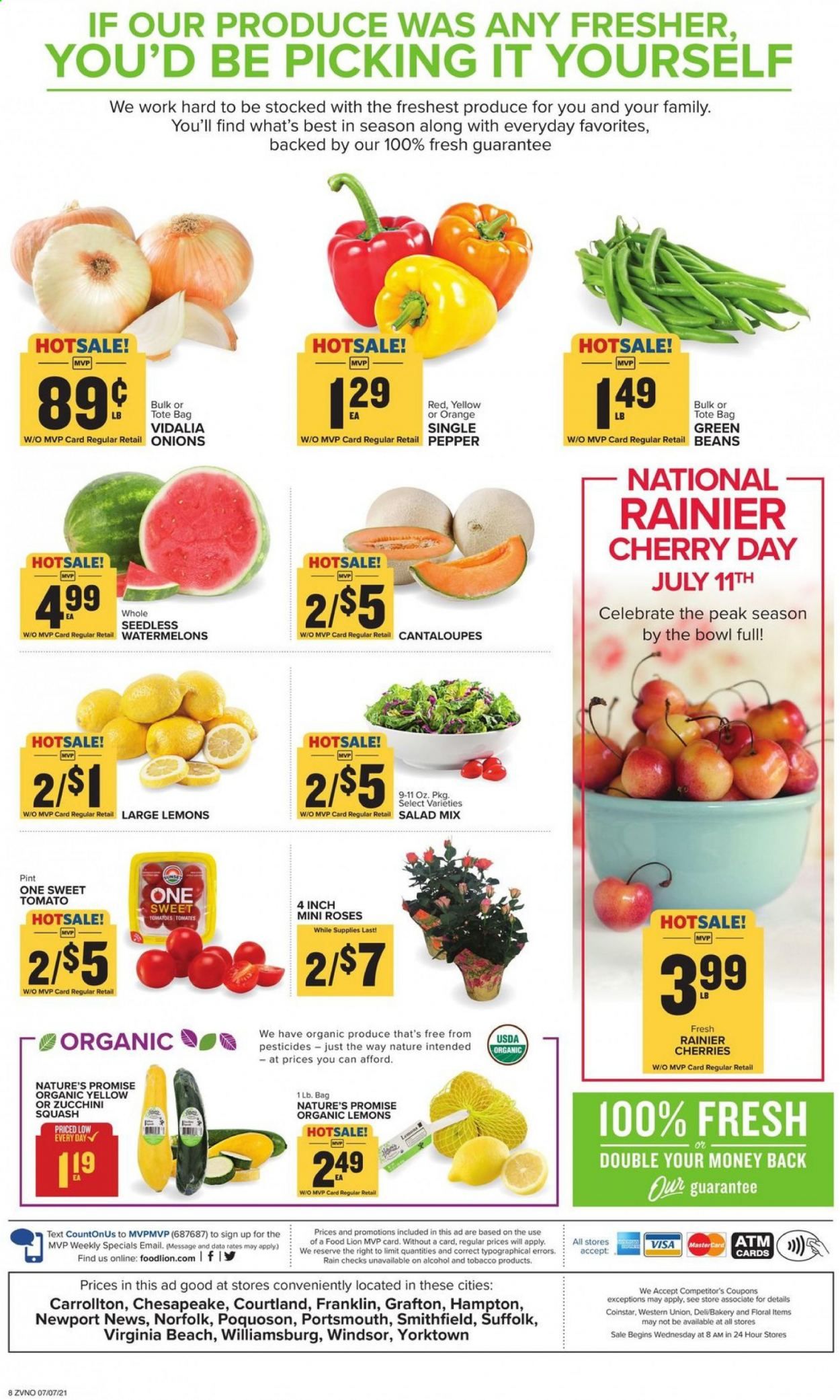 Food Lion (VA) Weekly Ad Flyer July 7 to July 13