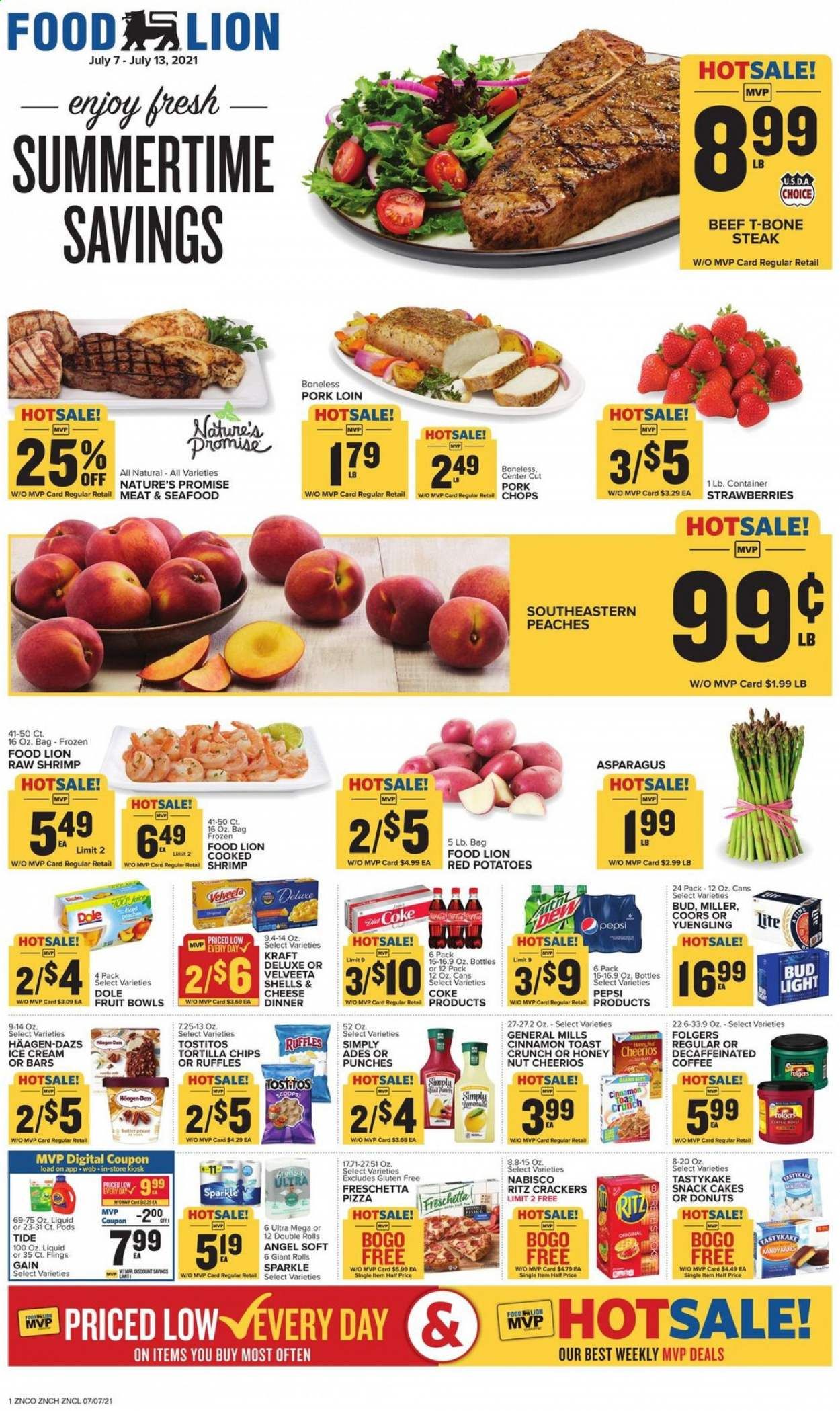 Food Lion (NC) Weekly Ad Flyer July 7 to July 13