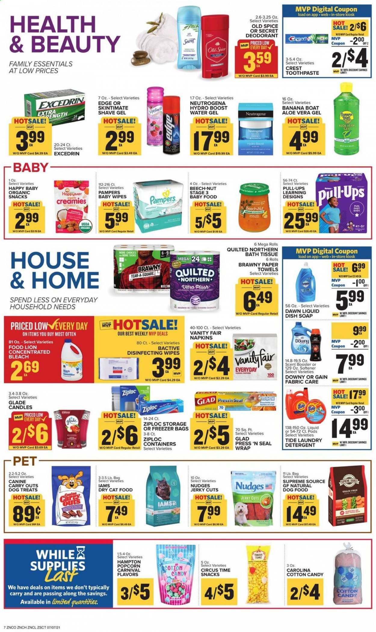 Food Lion (NC) Weekly Ad Flyer July 7 to July 13