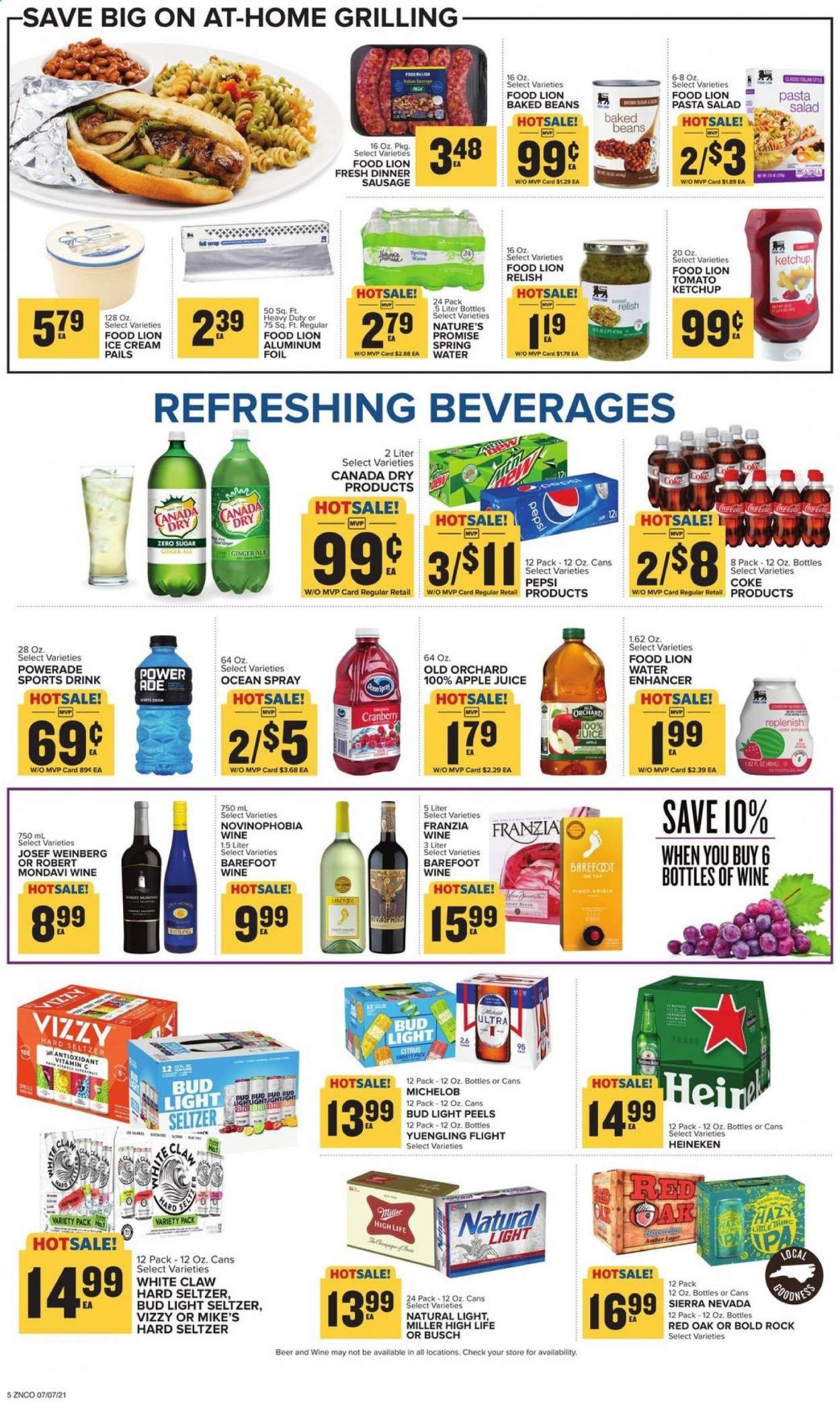 Food Lion (NC) Weekly Ad Flyer July 7 to July 13