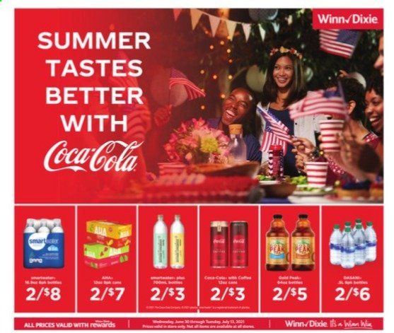 Winn Dixie (AL, FL, GA, LA) Weekly Ad Flyer July 7 to July 13