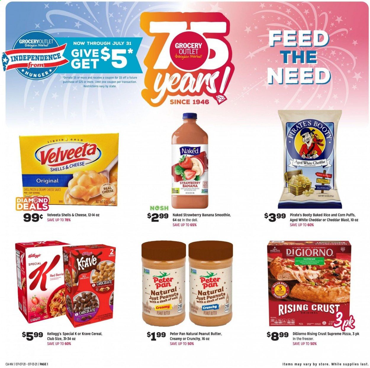 Grocery Outlet (CA, ID, OR, PA, WA) Weekly Ad Flyer July 7 to July 13
