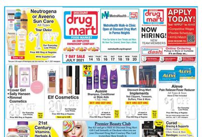 Discount Drug Mart (OH) Weekly Ad Flyer July 14 to July 20