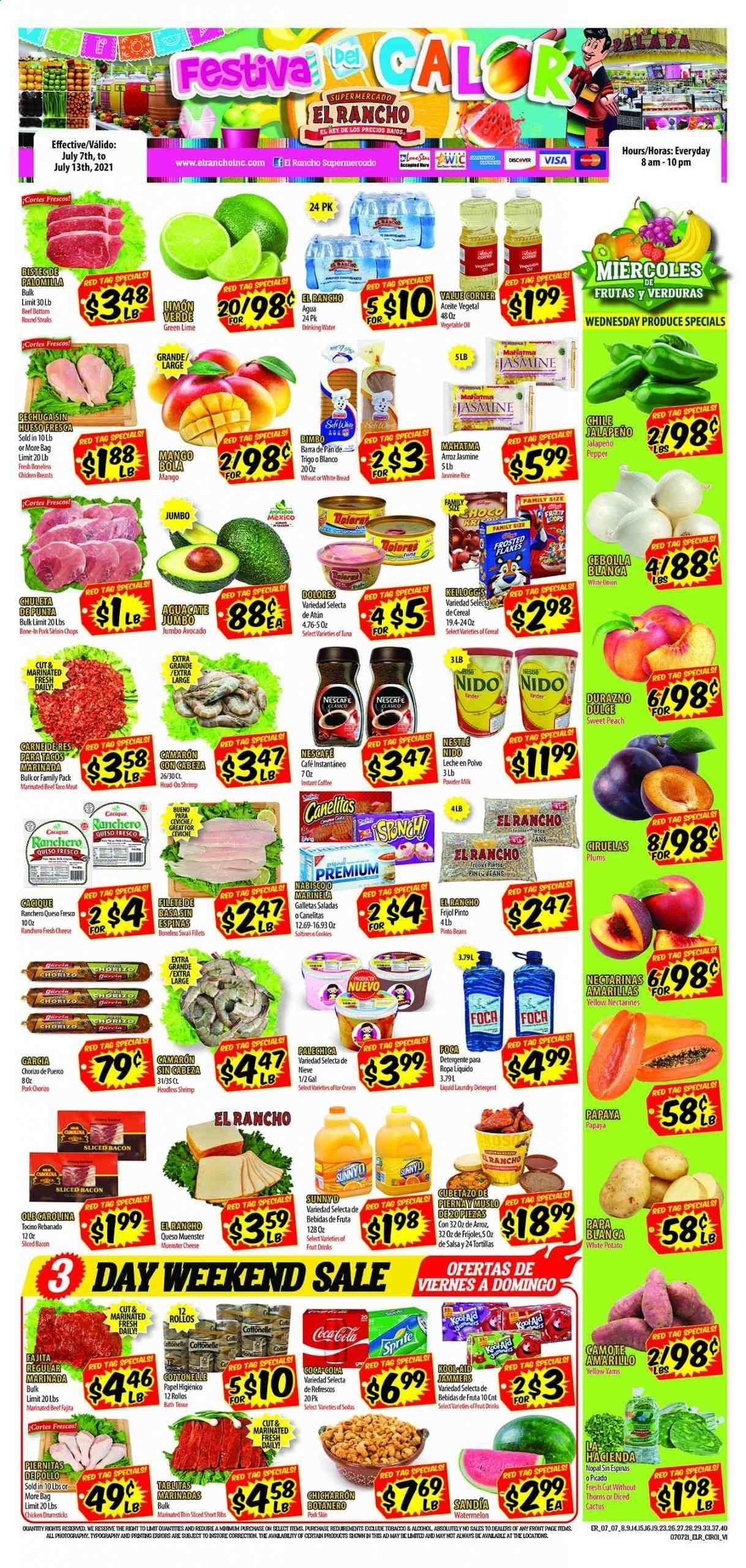 El Rancho (TX) Weekly Ad Flyer July 7 to July 13