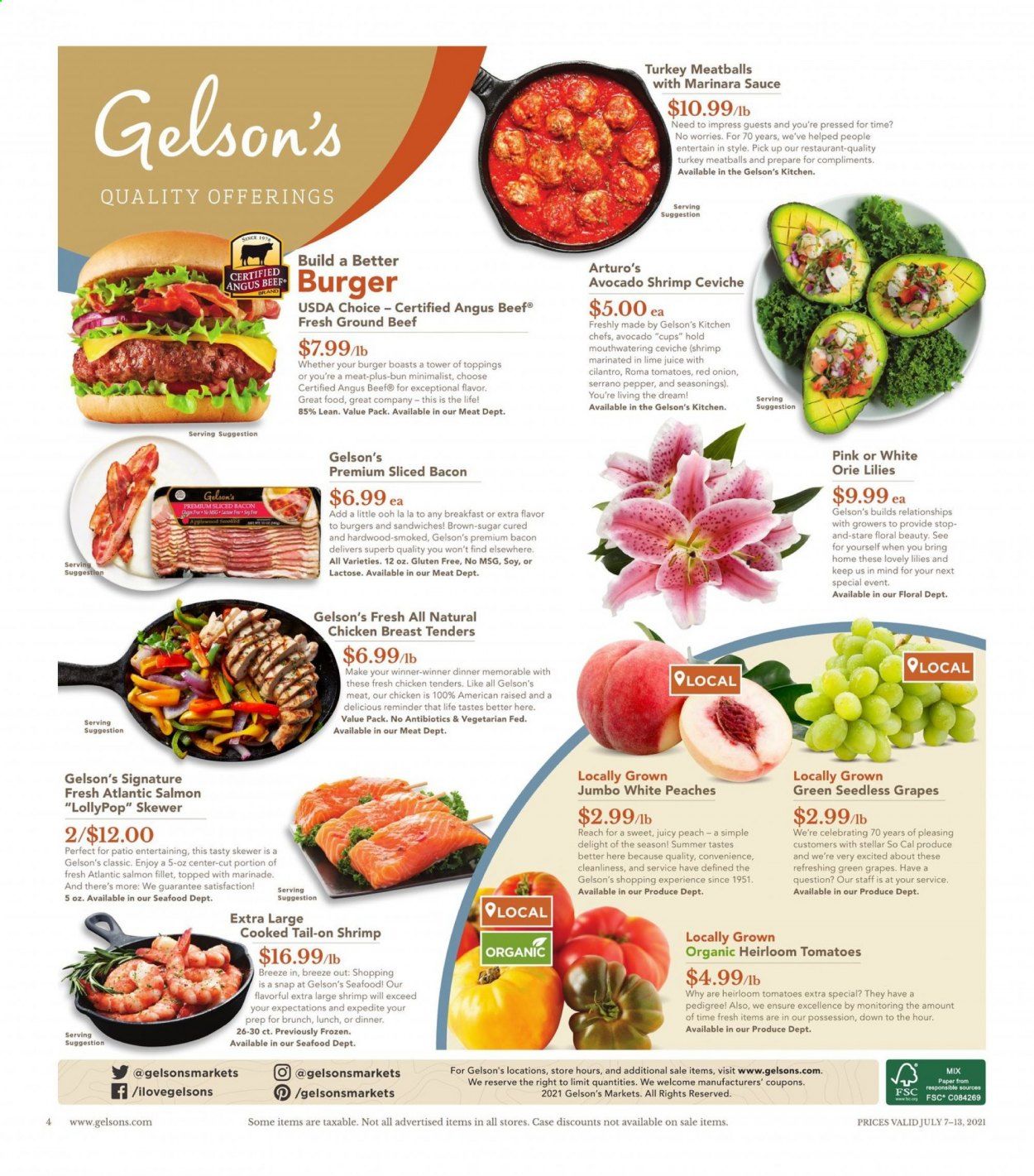 Gelson's (CA) Weekly Ad Flyer July 7 to July 13