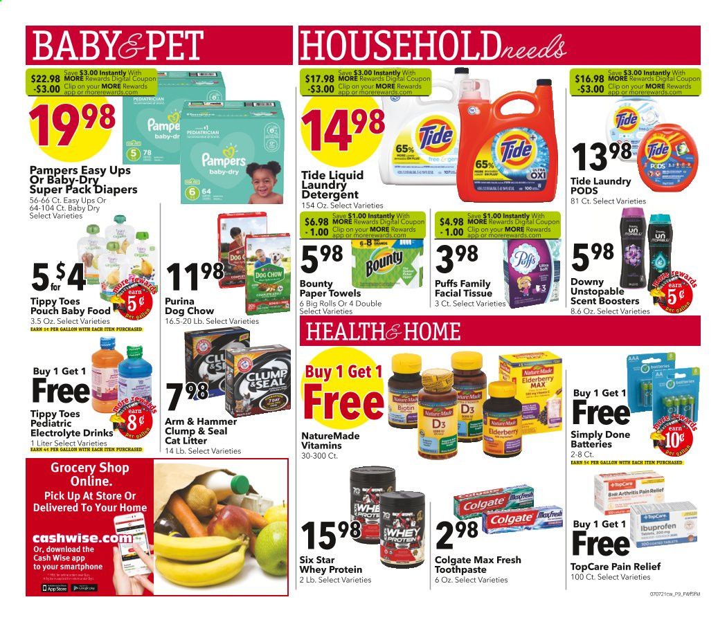 Cash Wise (MN, ND) Weekly Ad Flyer July 7 to July 13