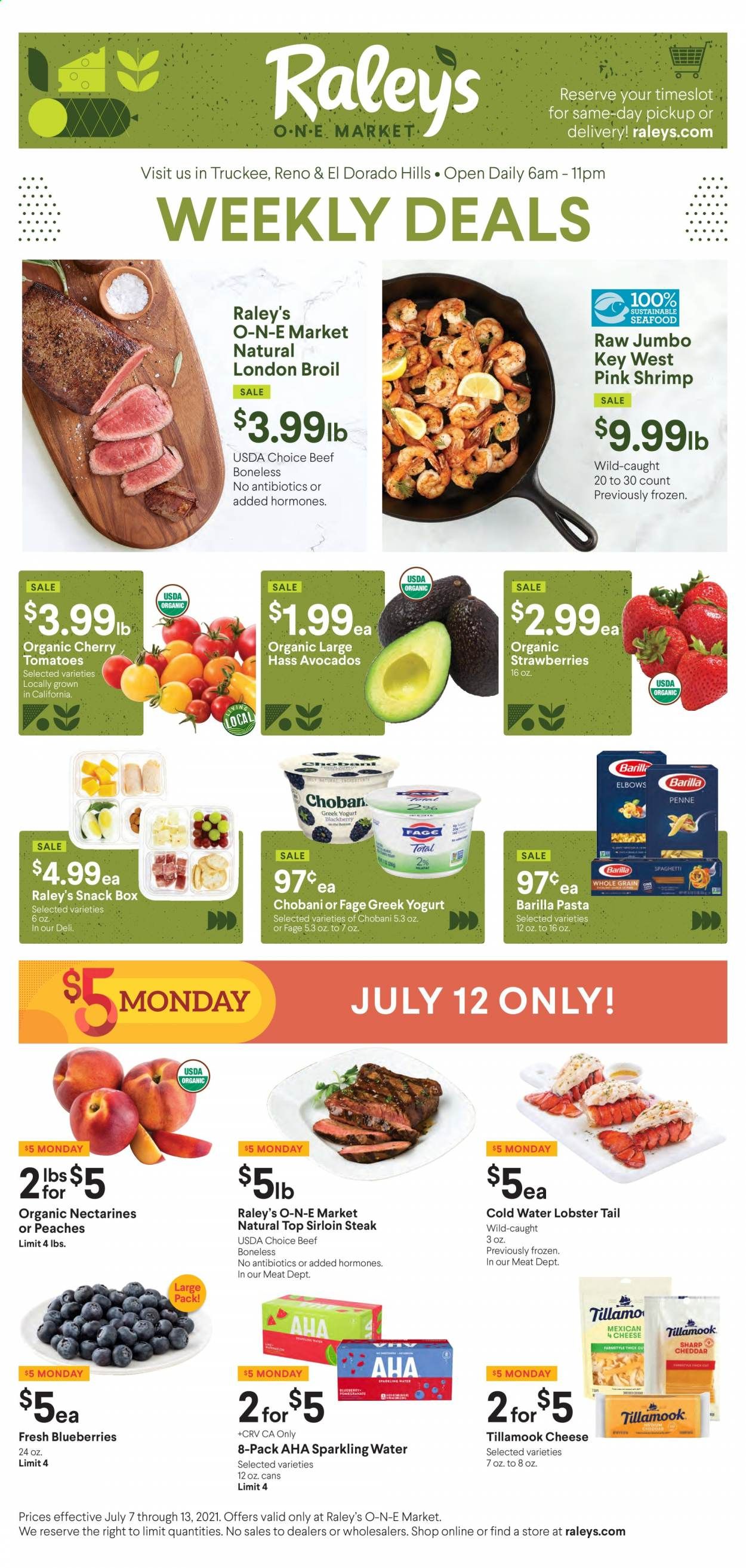 Raley's (CA) Weekly Ad Flyer July 7 to July 13