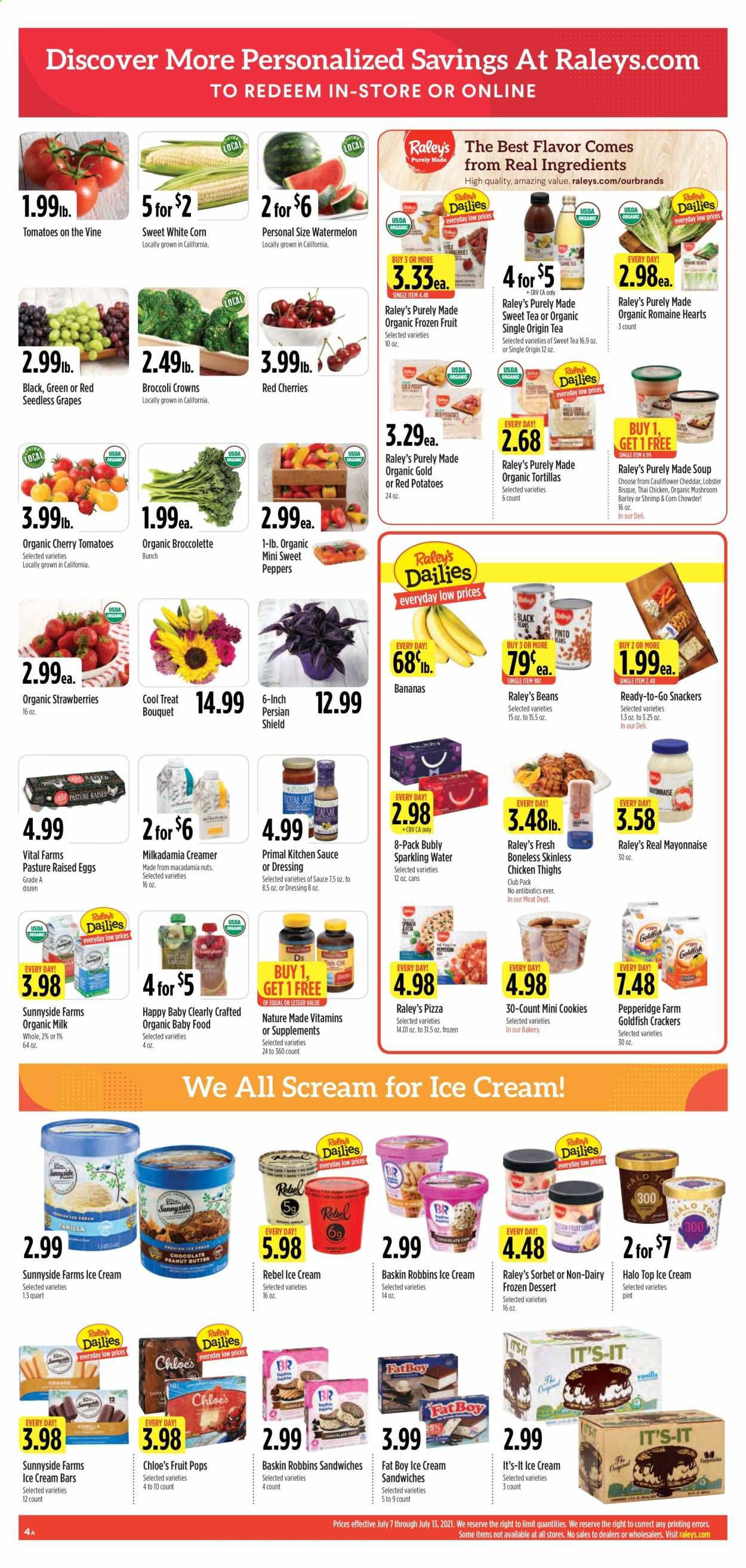 Raley's (CA, NV) Weekly Ad Flyer July 7 to July 13