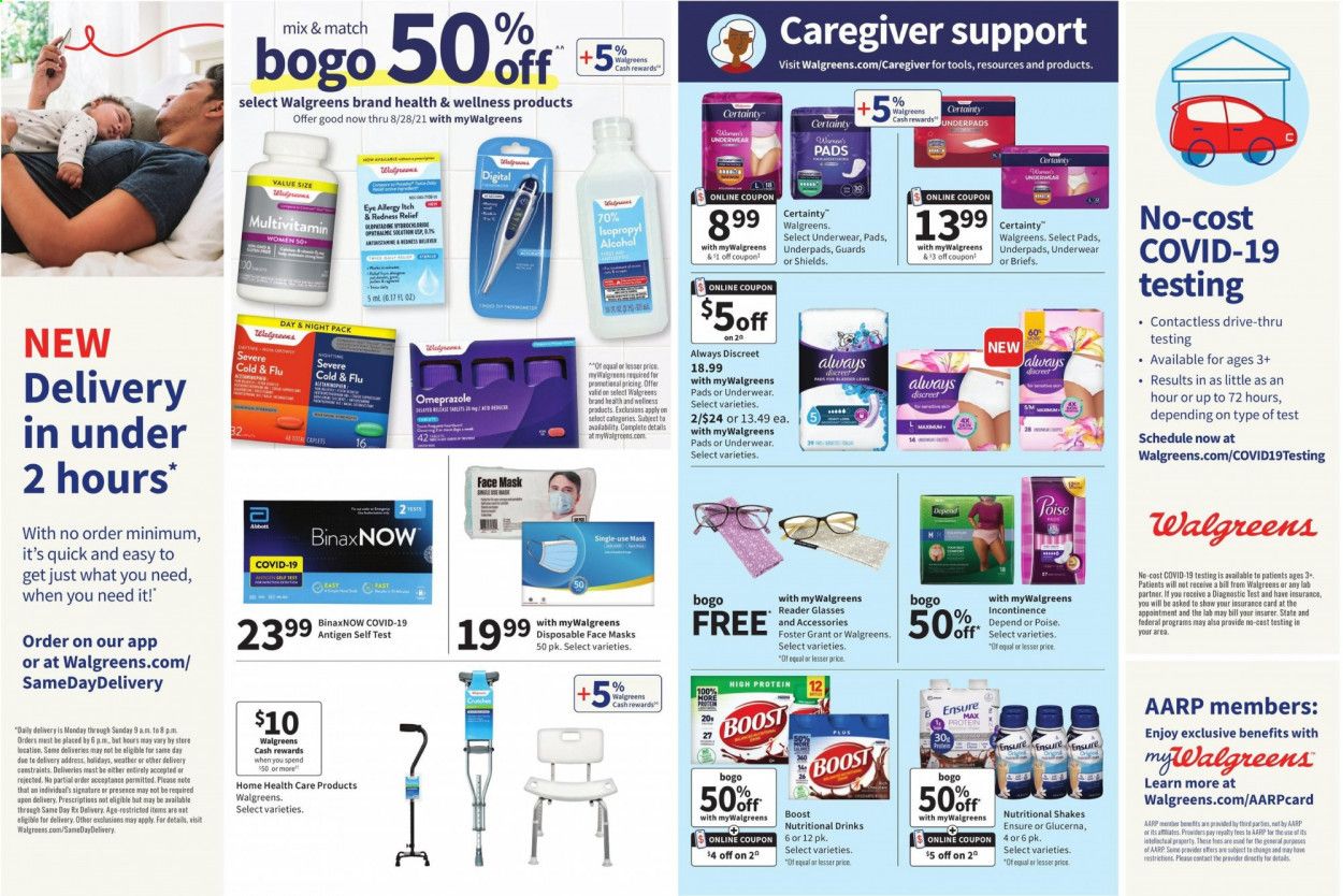 Walgreens Weekly Ad Flyer July 11 to July 17