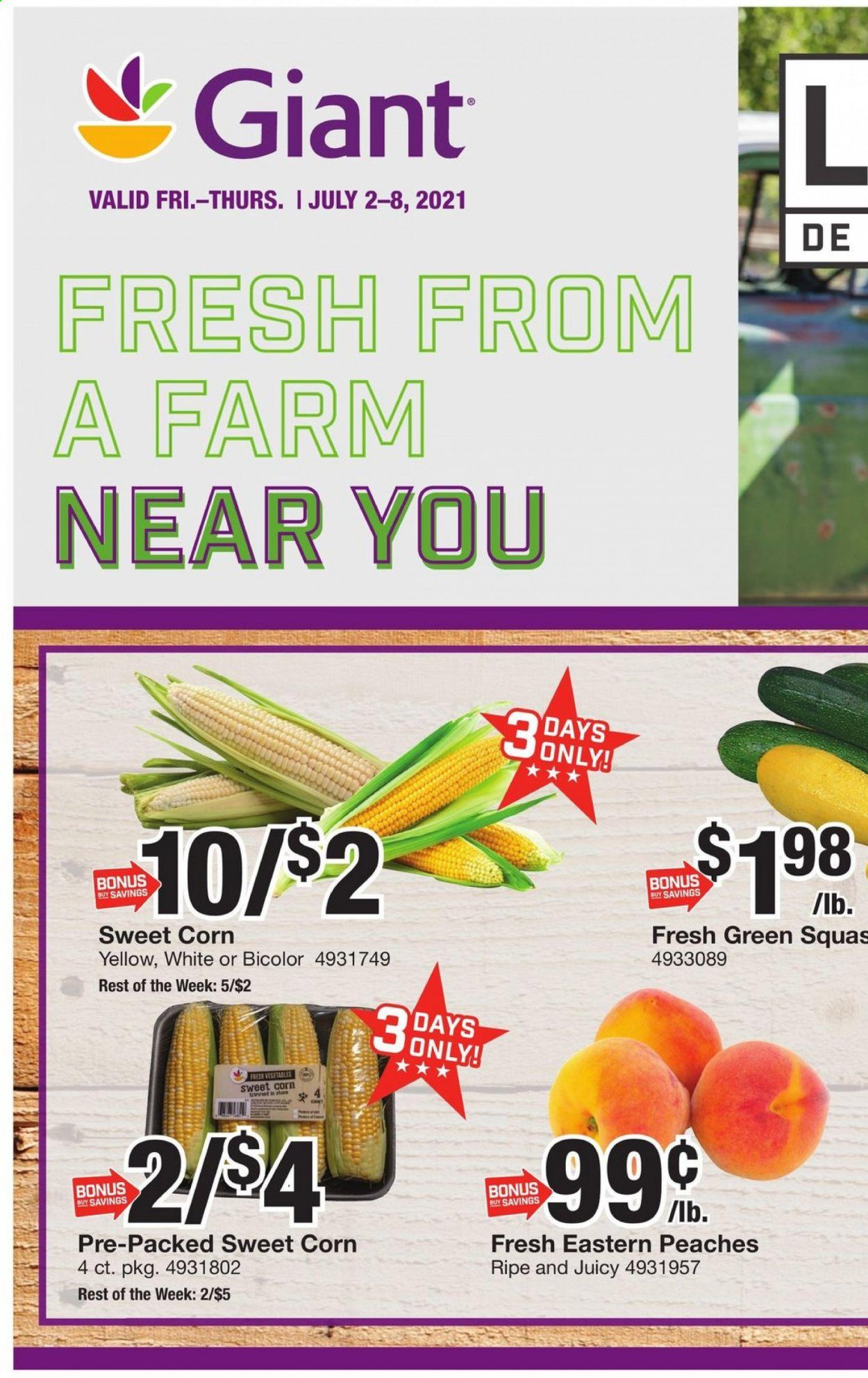 Giant Food (DE, MD, VA) Weekly Ad Flyer July 2 to July 8