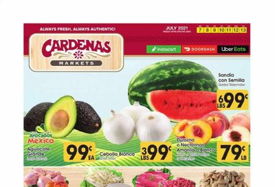 Cardenas (CA) Weekly Ad Flyer July 7 to July 13
