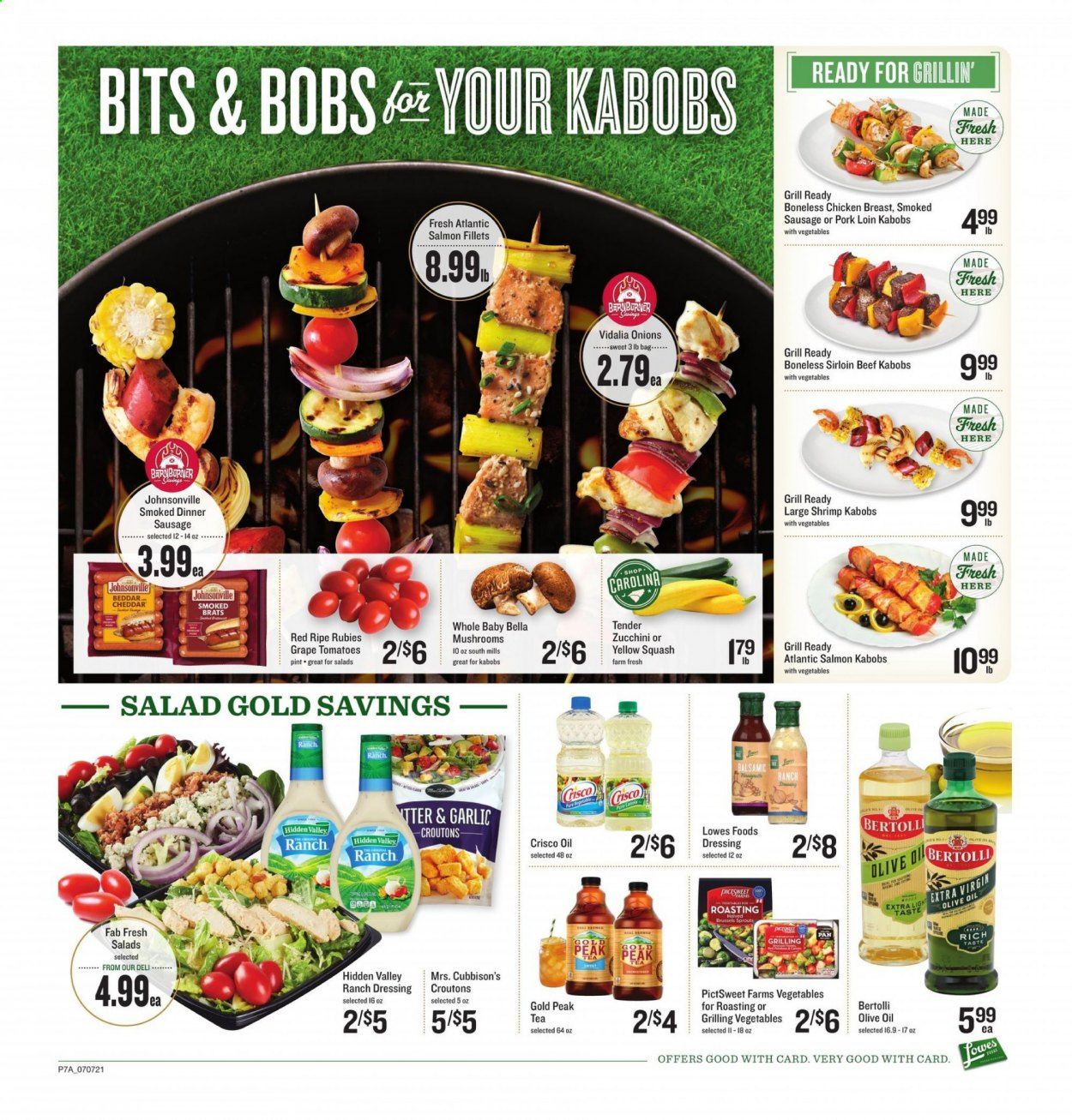 Lowes Foods (NC, SC) Weekly Ad Flyer July 7 to July 13