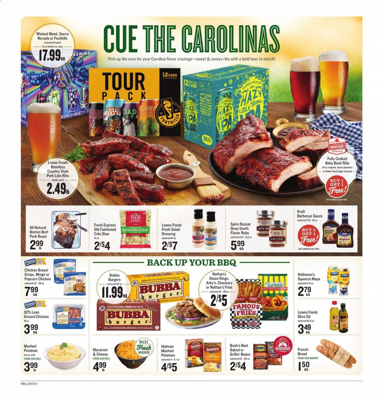 Lowes Foods (NC, SC) Weekly Ad Flyer July 7 to July 13