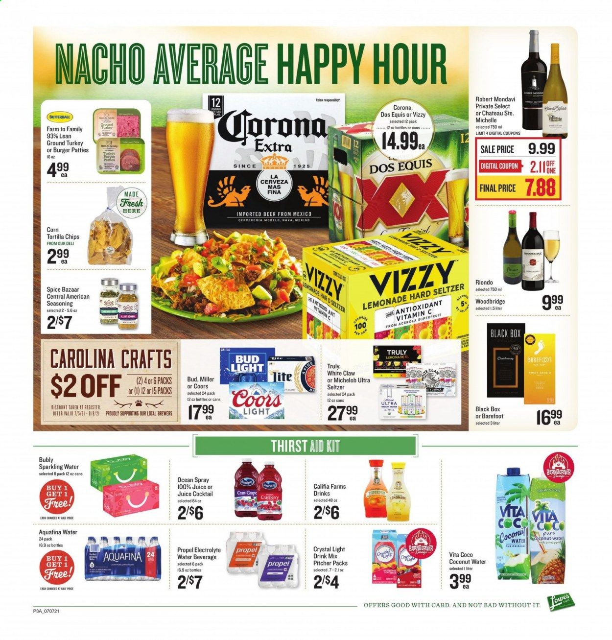 Lowes Foods (NC, SC) Weekly Ad Flyer July 7 to July 13
