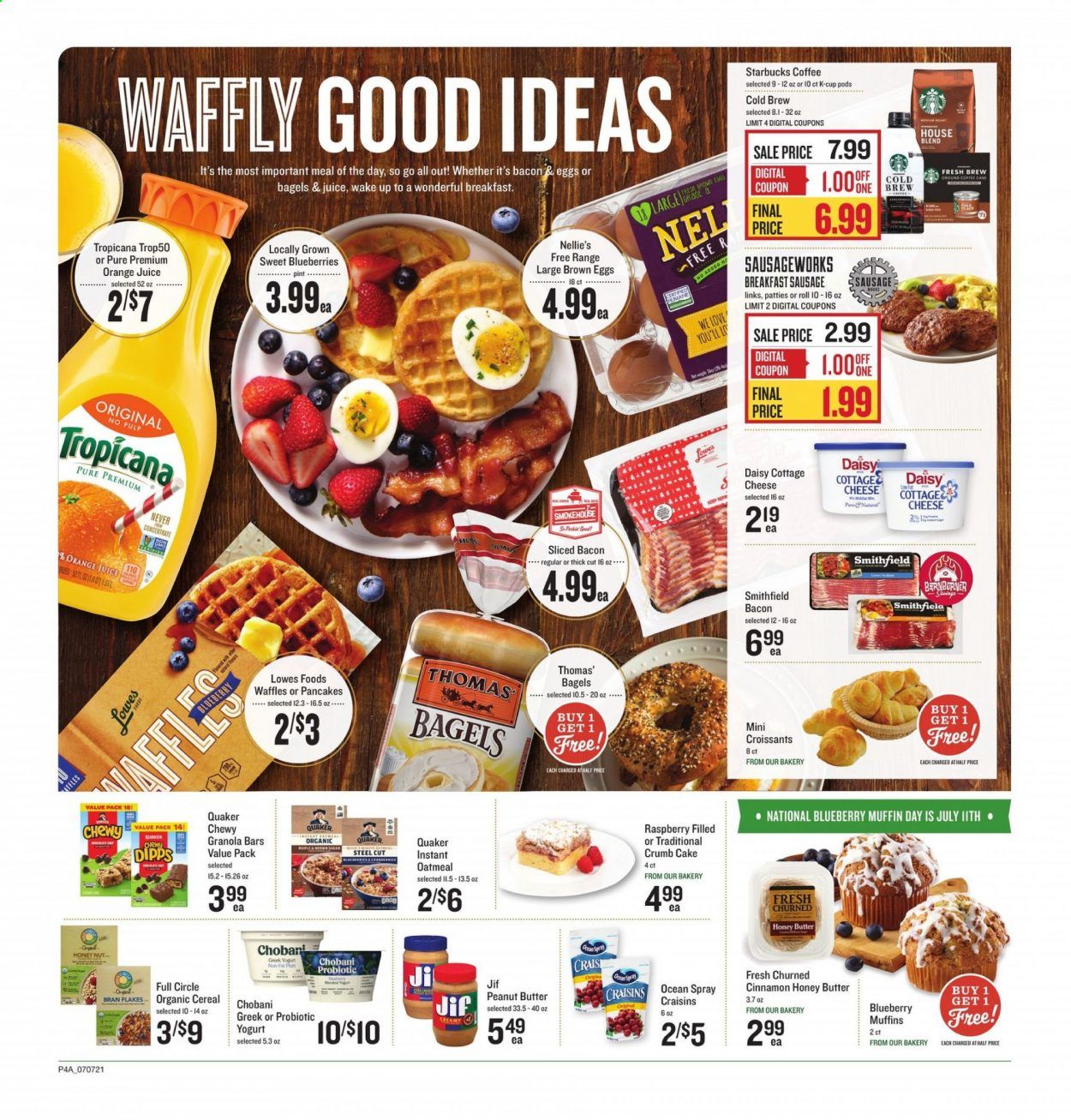 Lowes Foods (NC, SC) Weekly Ad Flyer July 7 to July 13
