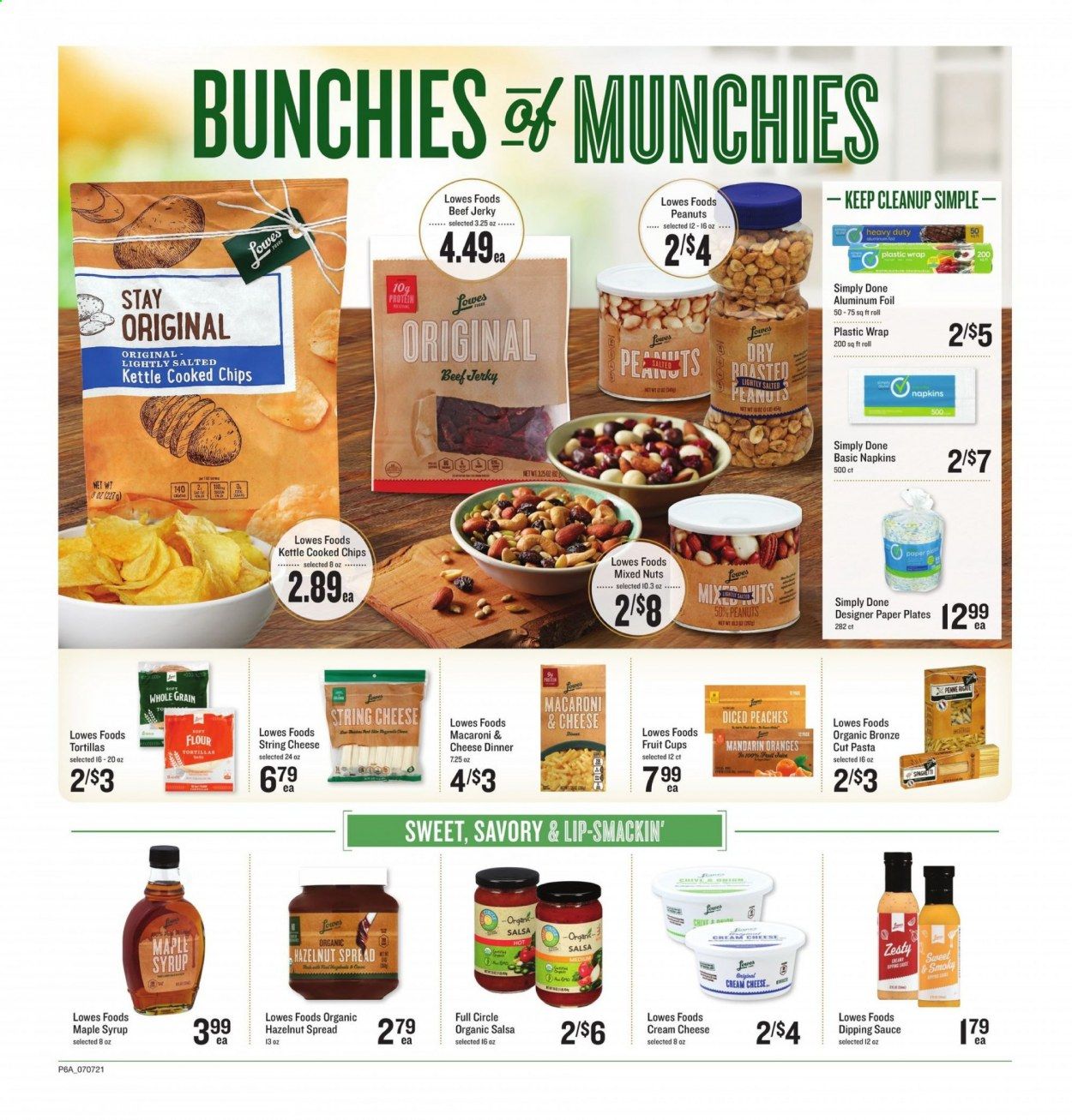 Lowes Foods (NC, SC) Weekly Ad Flyer July 7 to July 13