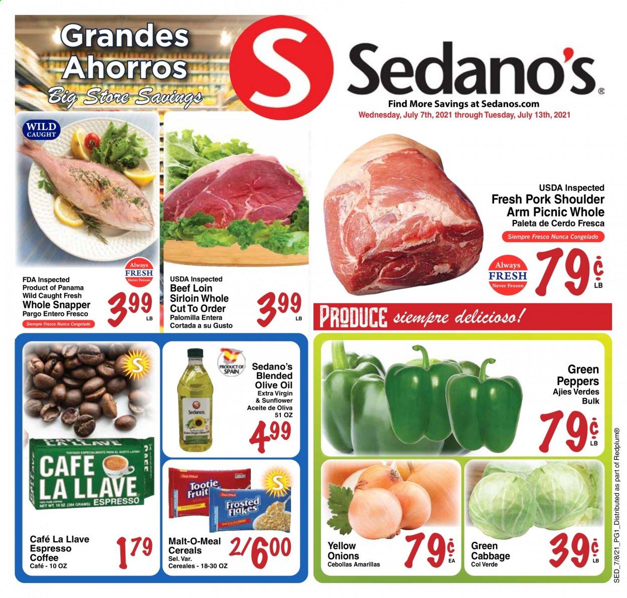 Sedano's (FL) Weekly Ad Flyer July 7 to July 13