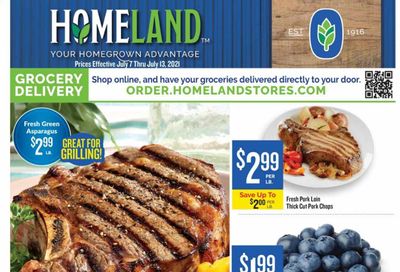 Homeland (OK, TX) Weekly Ad Flyer July 7 to July 13