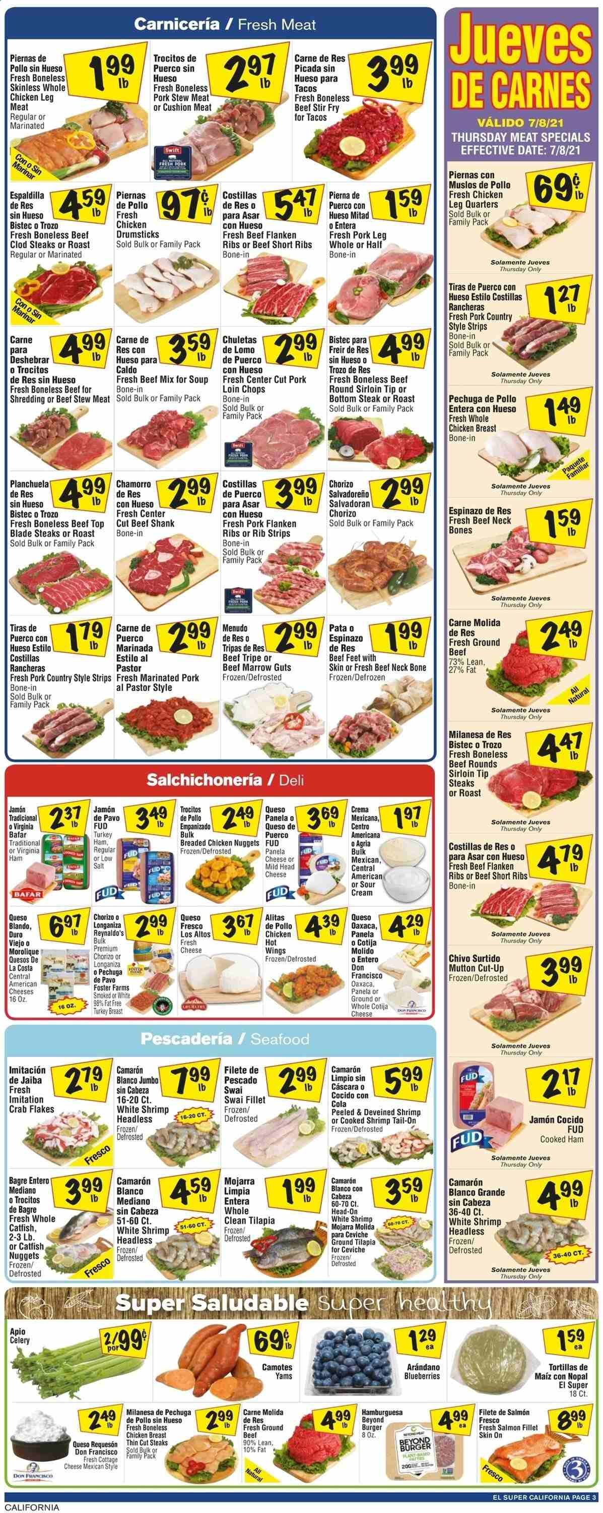 El Super (CA, NM, NV, TX) Weekly Ad Flyer July 7 to July 13