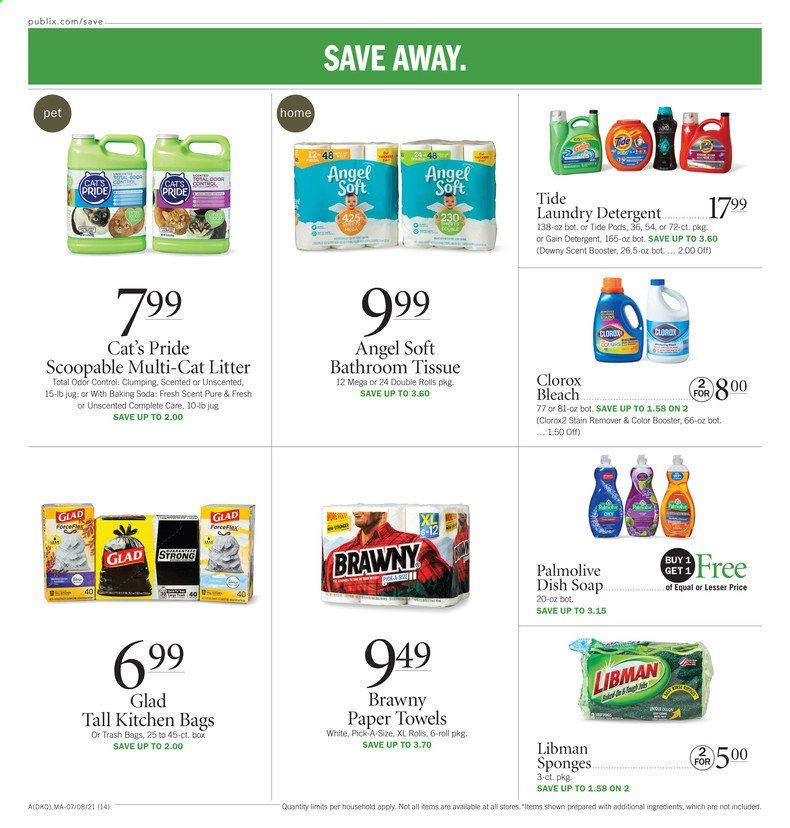 Publix (AL, FL, GA, NC, SC, TN) Weekly Ad Flyer July 8 to July 14