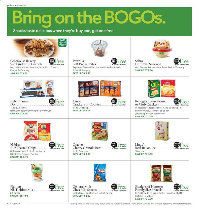 Publix (AL, FL, GA, NC, SC, TN) Weekly Ad Flyer July 8 to July 14
