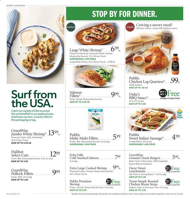 Publix (AL, FL, GA, NC, SC, TN) Weekly Ad Flyer July 8 to July 14